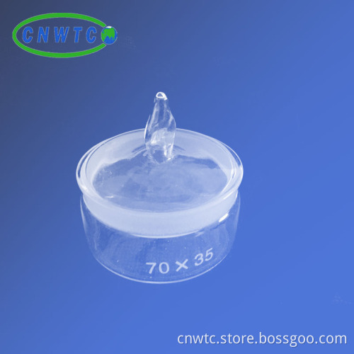 60x30 Laboratory Glass Weighing Bottle: Specifications and Applications